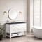 James Martin Vanities Breckenridge 48in Single Vanity, Bright White w/ 3 CM Charcoal Soapstone Top 330-V48-BW-3CSP - alternate 7